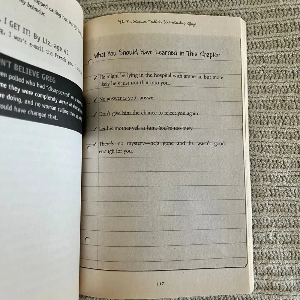 He's Just Not That Into You: The No-Excuses Truth to‎ Understanding Guys Book